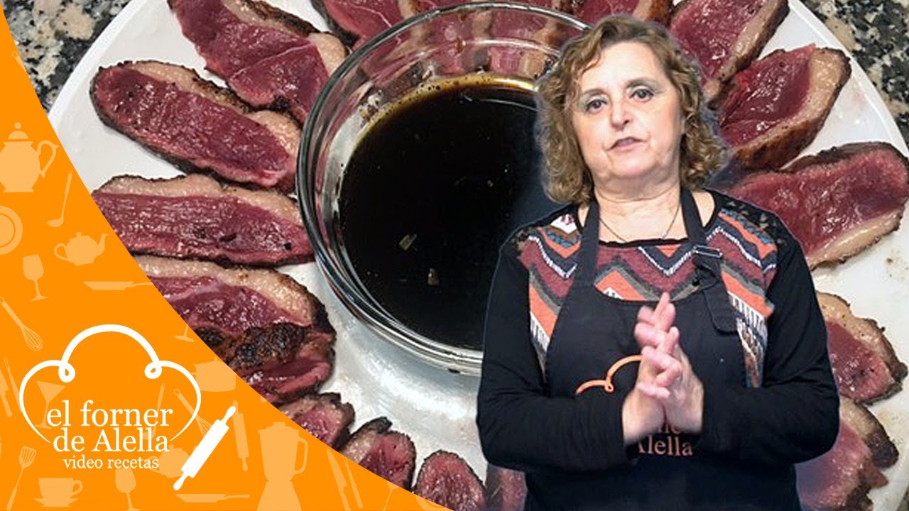Magret de Pato con Miel y Vinagre de Módena