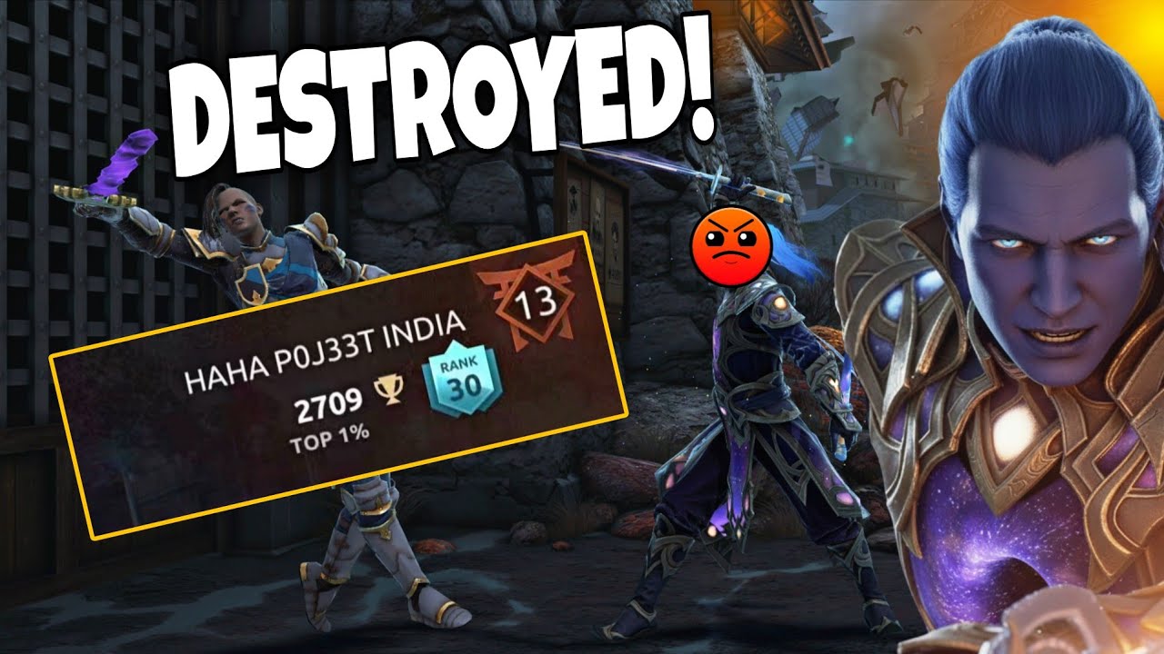 NEVER DISRESPECT 😡 I humiliated him for this || Shadow Fight 4 Arena 
