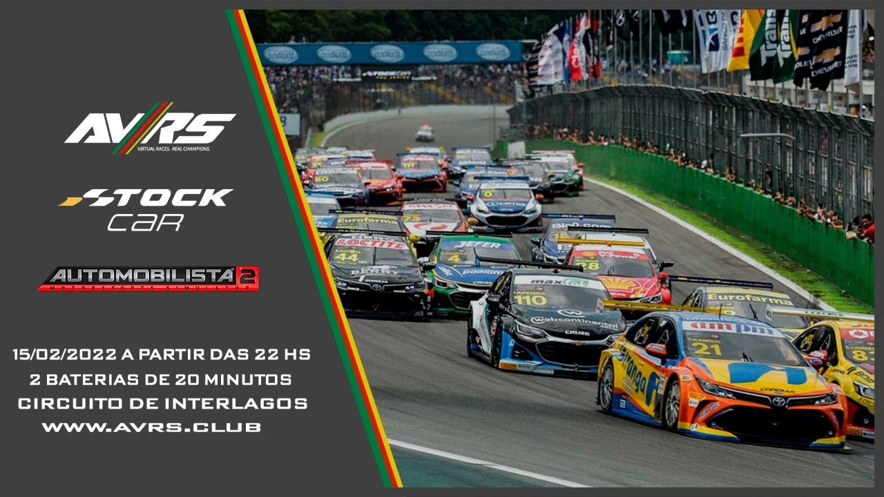 #crav​tv STOCK  REAL AVRS  - 1º ETAPA CIRCUITO DE INTERLAGOS