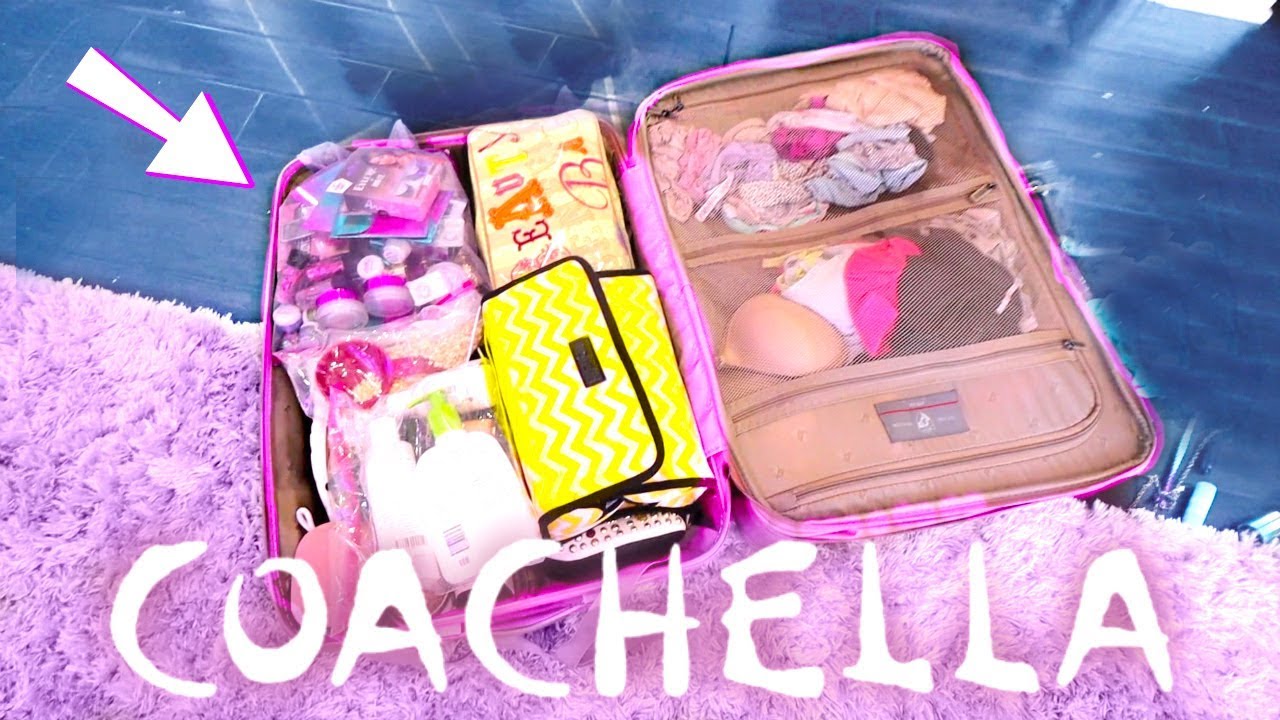 What I brought to COACHELLA 2018!!! | Cloe Feldman
