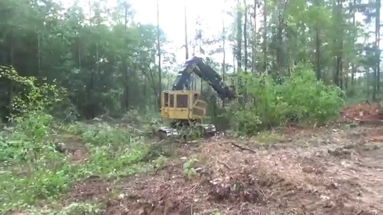 Watching Derrick on the Tigercat L830C