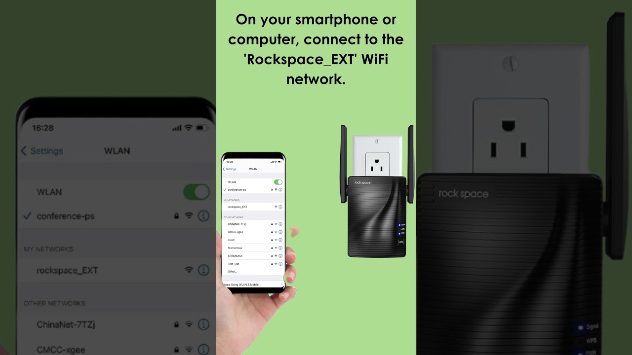 Как настроить расширитель WiFi-сигнала Rockspace