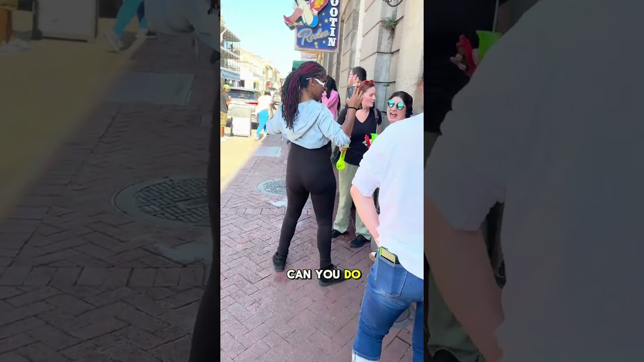 People you see on Bourbon Street in New Orleans
