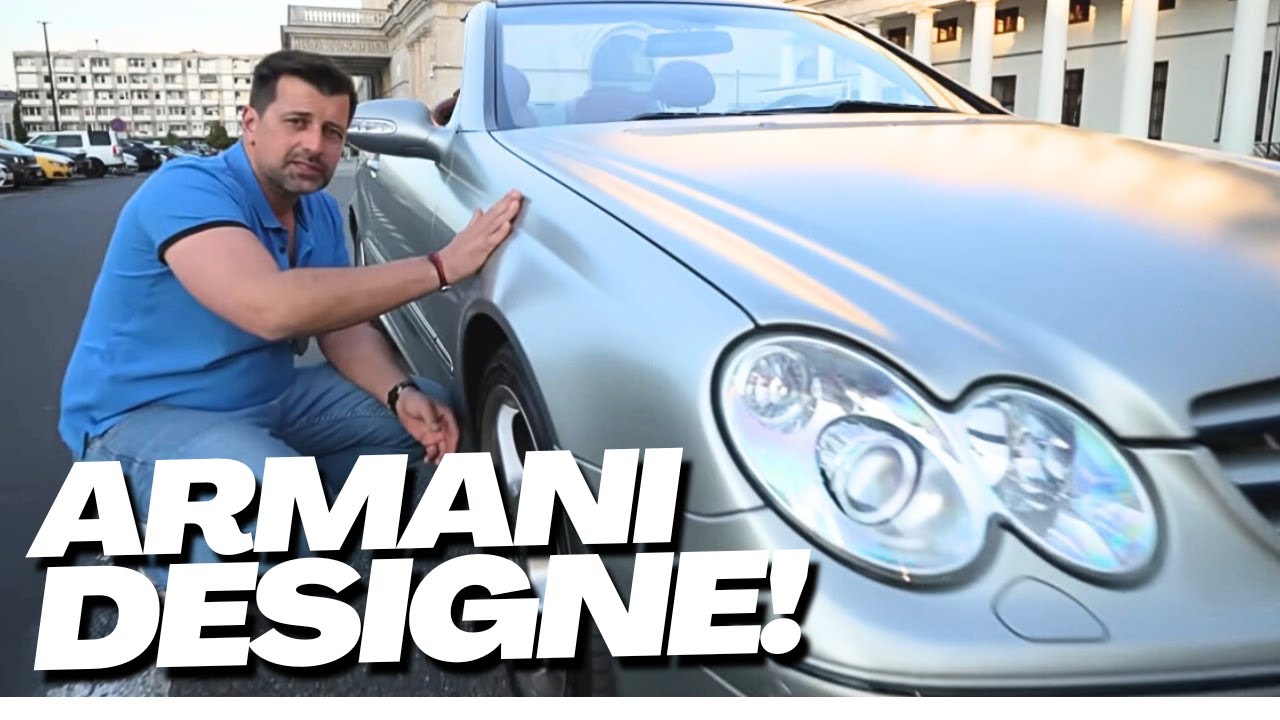 NAJBARDZIEJ STYLOWE V8 MERCEDESA! 😎 | Mercedes CLK Armani Edition