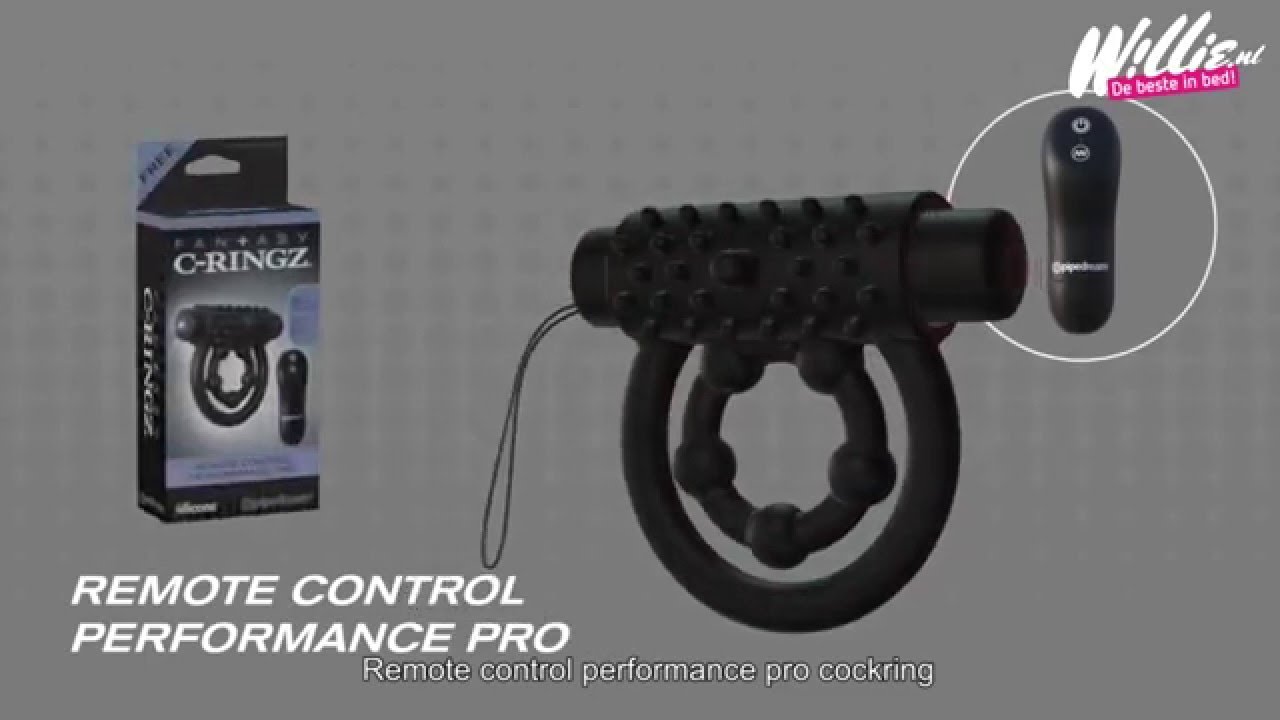 Remote control performance pro cockring bij Willie.nl