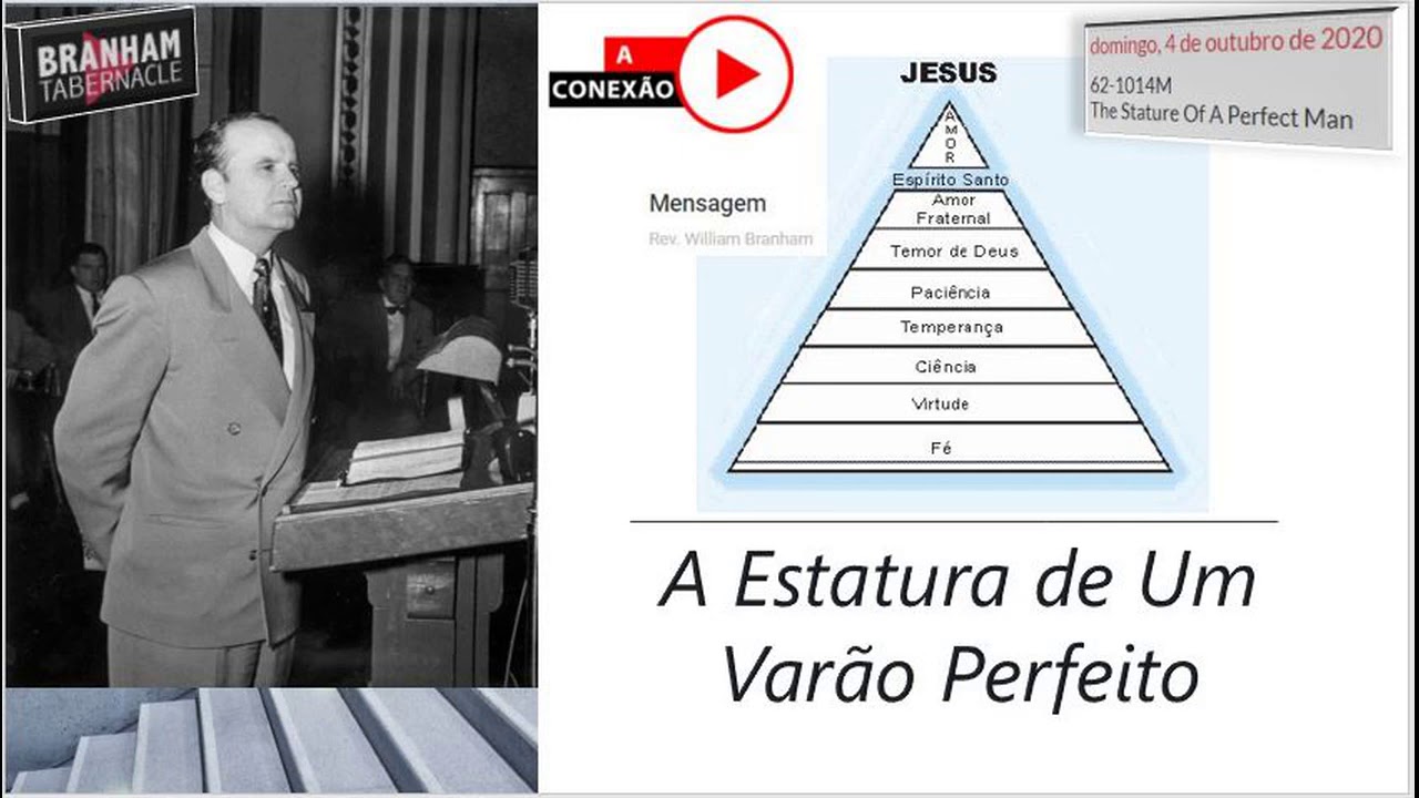 A Estatura de Um Varão Perfeito - Rev  William Marrion Branham