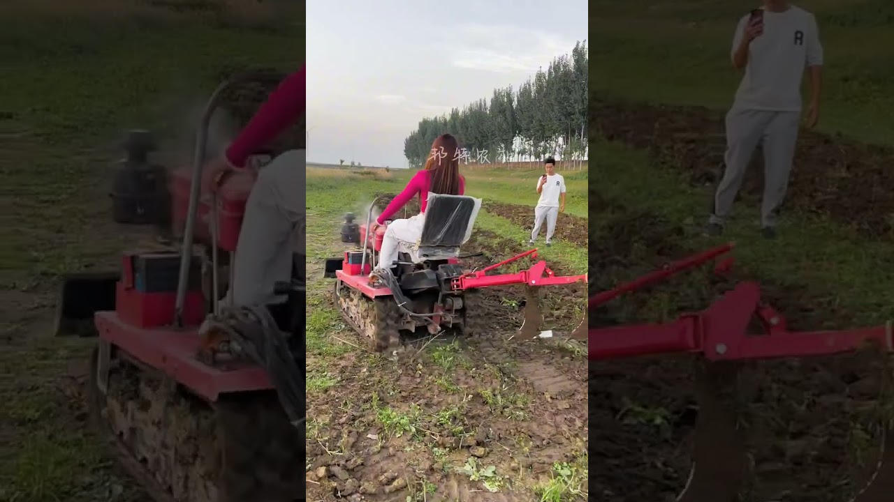 price 265000.power mini tractor  double drive and double power #minitractor #minitract #agriculture