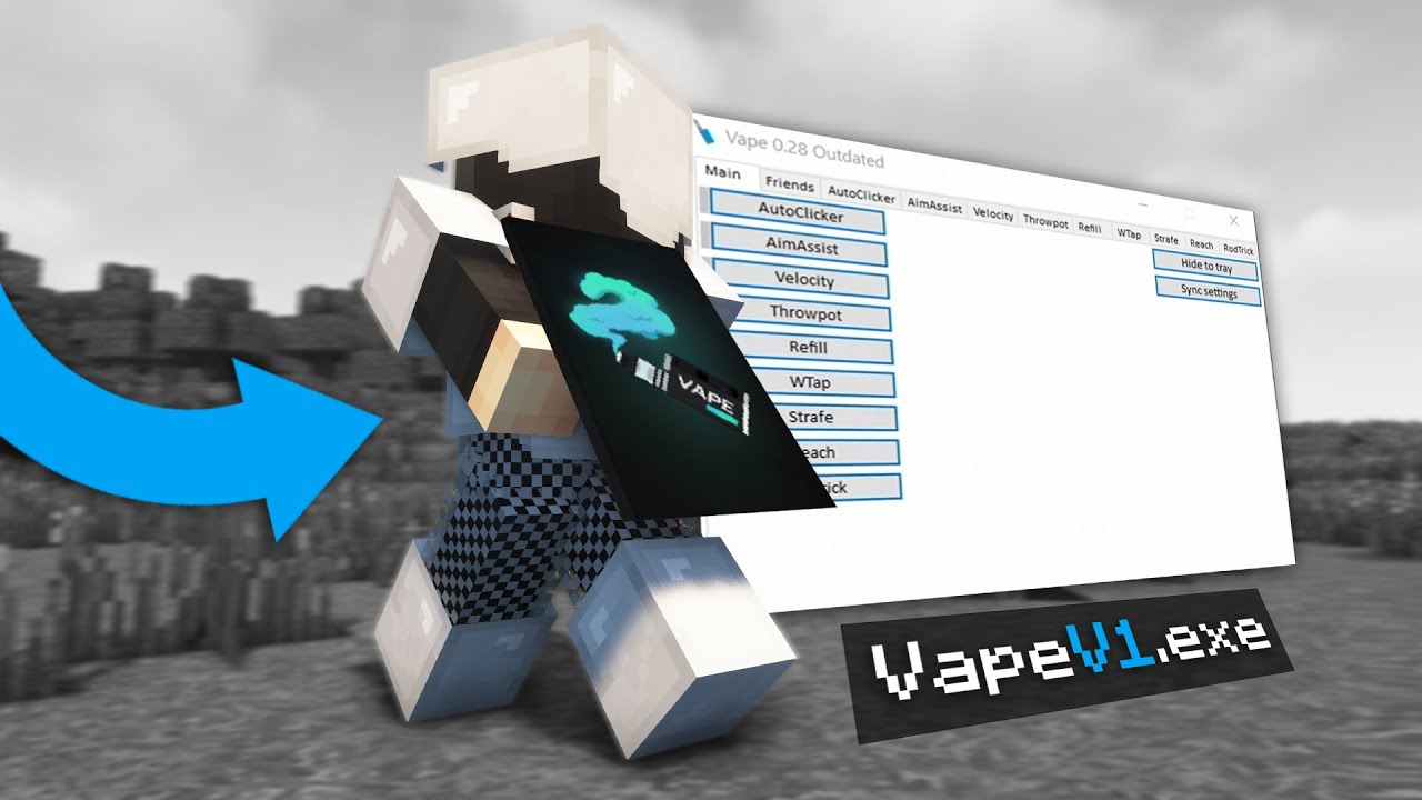 Vape V1 in 2024..? | Cheating on MMC with OLDEST VAPE CLIENT + DOWNLOAD