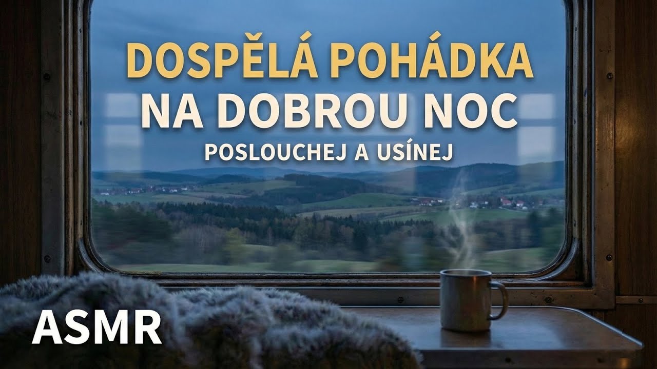 POHÁDKA PRO DOSPĚLÉ NA DOBROU NOC 🌙: Půlnoční vlak do Stanice Zapomenutých snů. Hluboký spánek