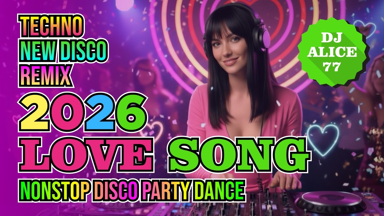 Techno DJ Nonstop Best Bass 2026 💘 New Love Song Playlist  🔊 JBL BASS TEST  💃 Nonstop Disco Dance