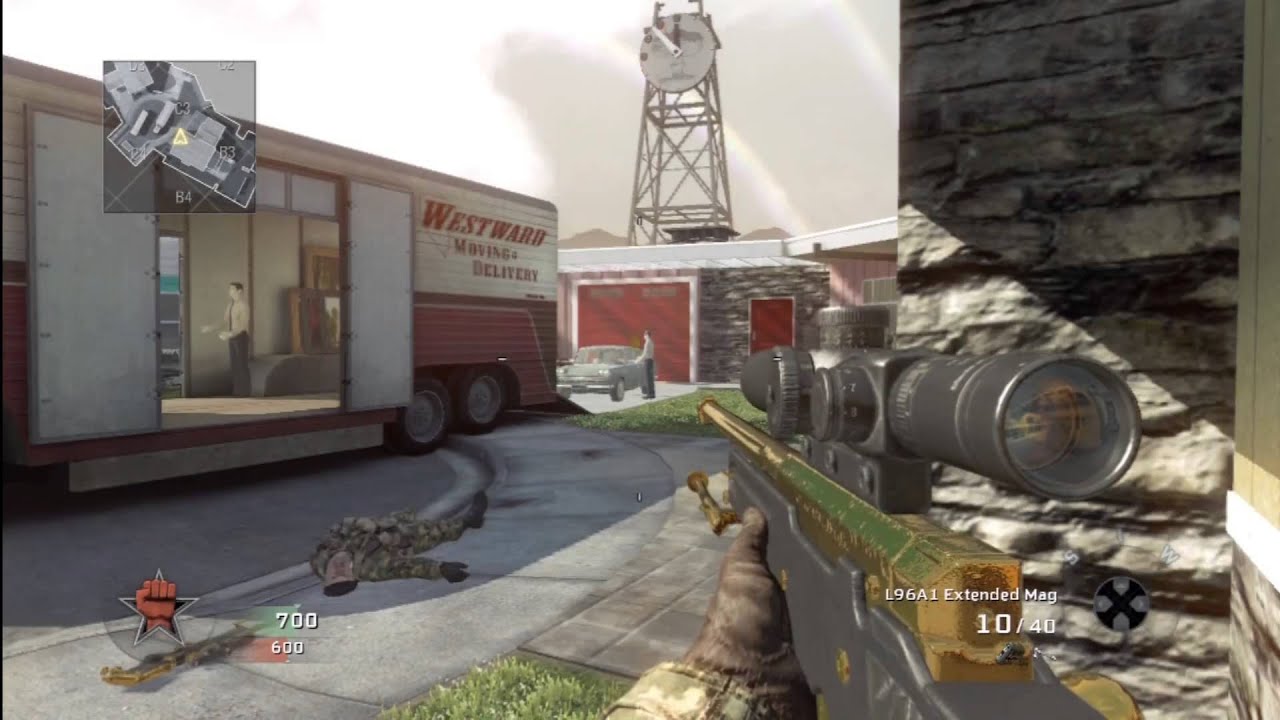 QuickScope Battle: 1v1 - xPureAccuracy vs LegitScopes(Black ops1)
