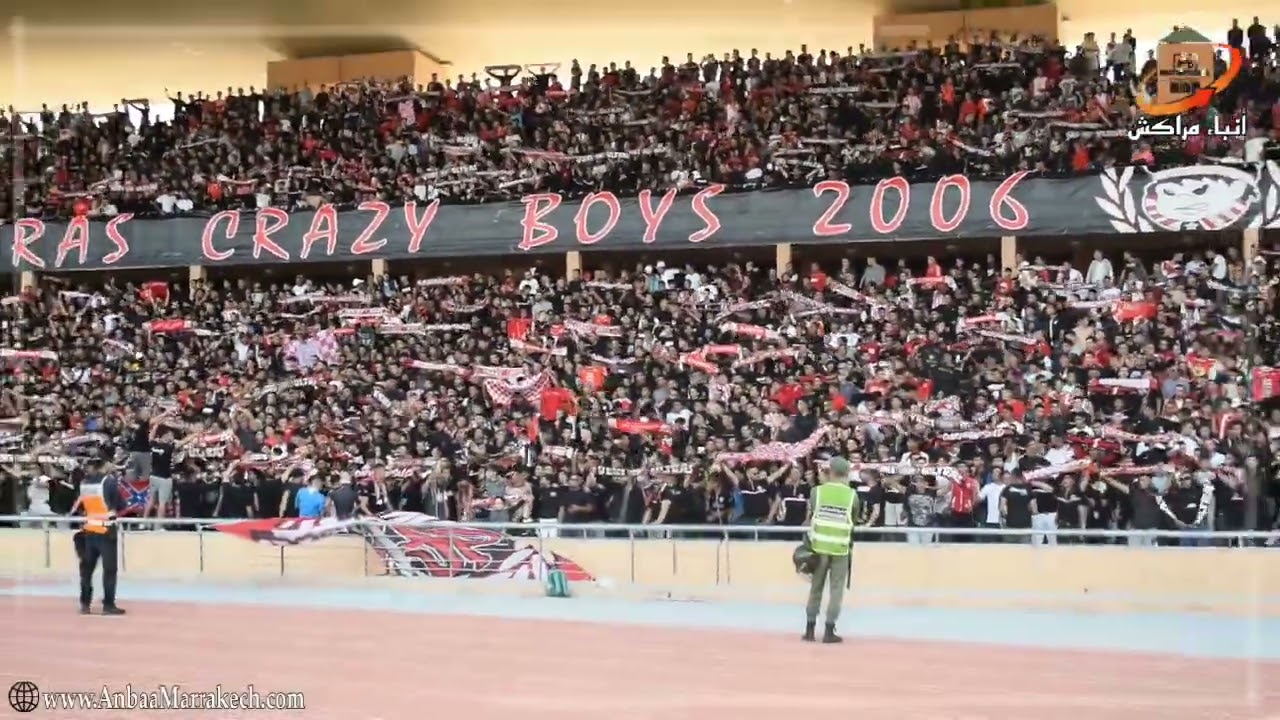 جمهور الكوكب المراكشي يزلزل مدرجات الملعب الكبير ضد اولمبيك اليوسفية