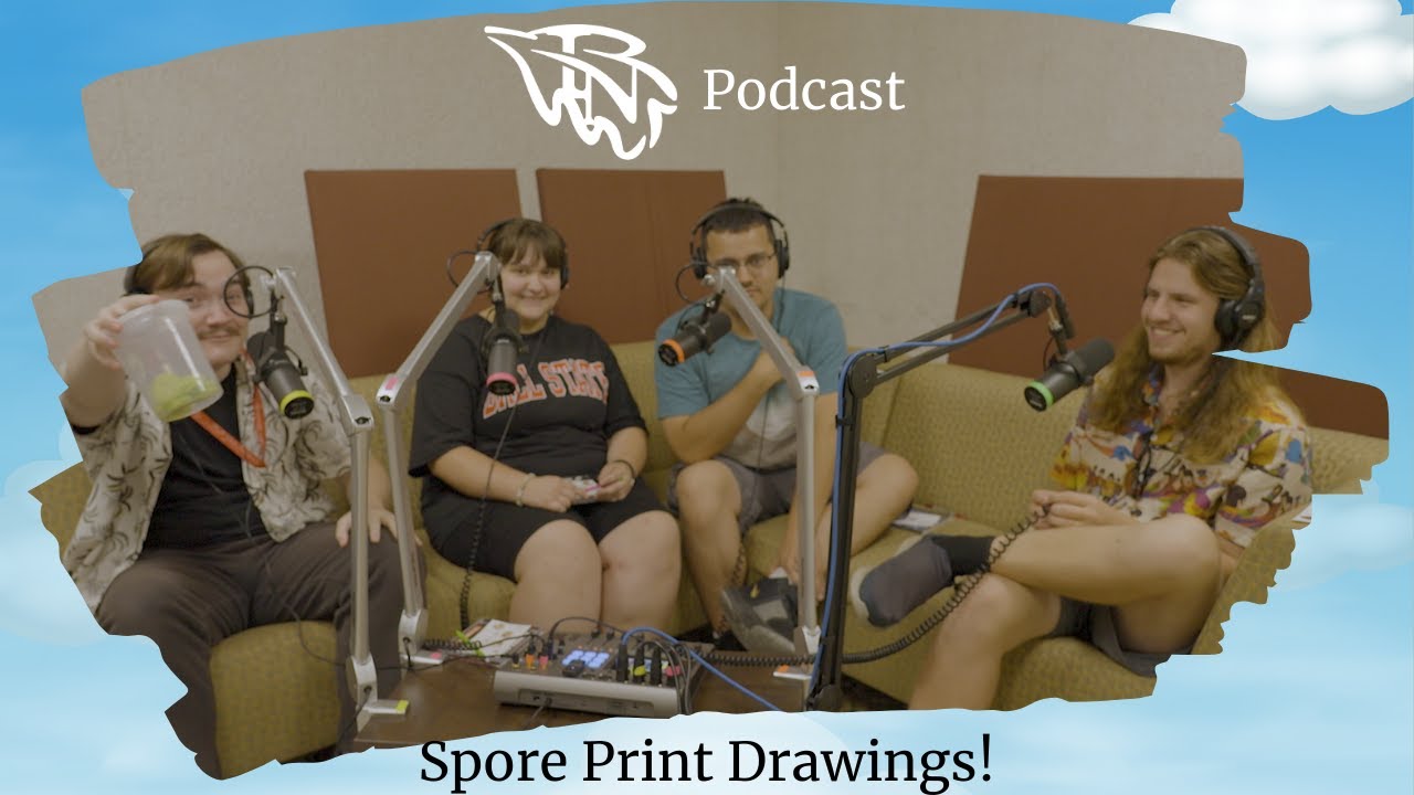 Spore Print Drawings! | IO Podcast