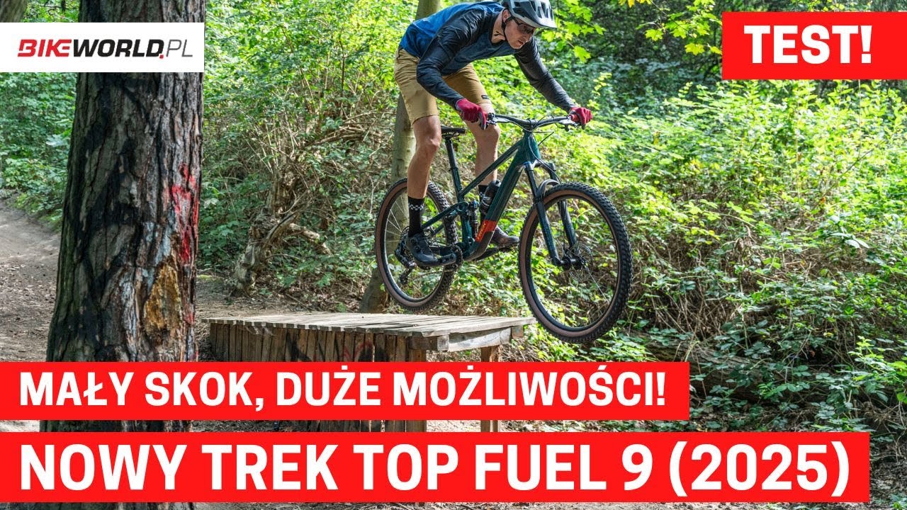 Test: Trek Top Fuel 9 &ndash; wszechstronna trail&oacute;wka z kr&oacute;tkim skokiem! Jeden wioślarz na wiele tras&hellip; (2025)