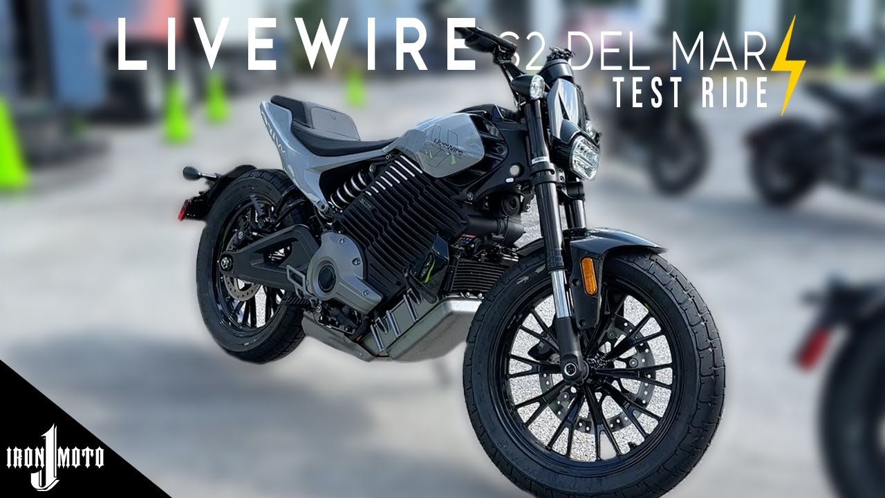 LiveWire S2 Del Mar TEST RIDE! (First Time On An ELECTRIC Motorcycle)