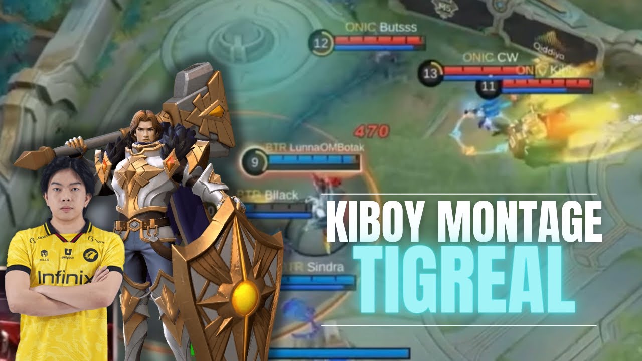 Onic Kiboy Montage Tigreal di M5 Melawan BTR SONS