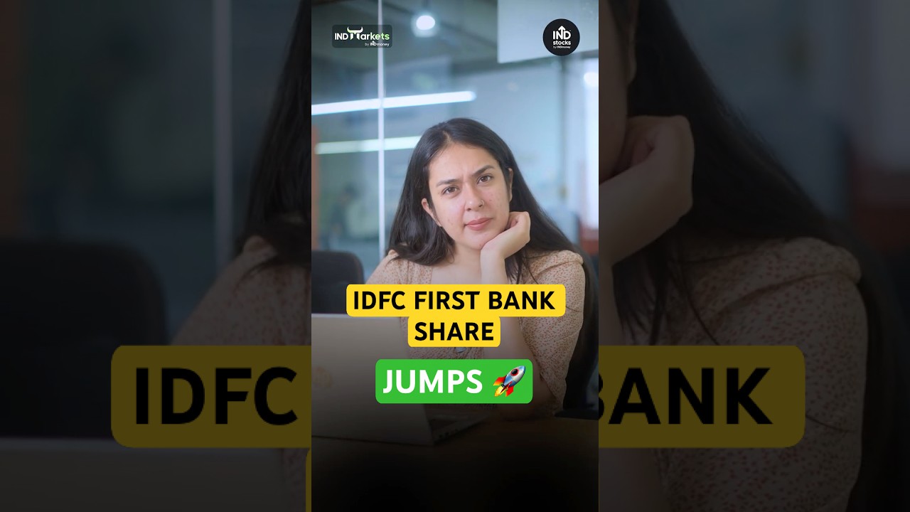 The truth behind the IDFC First Bank rally #finance #shorts
