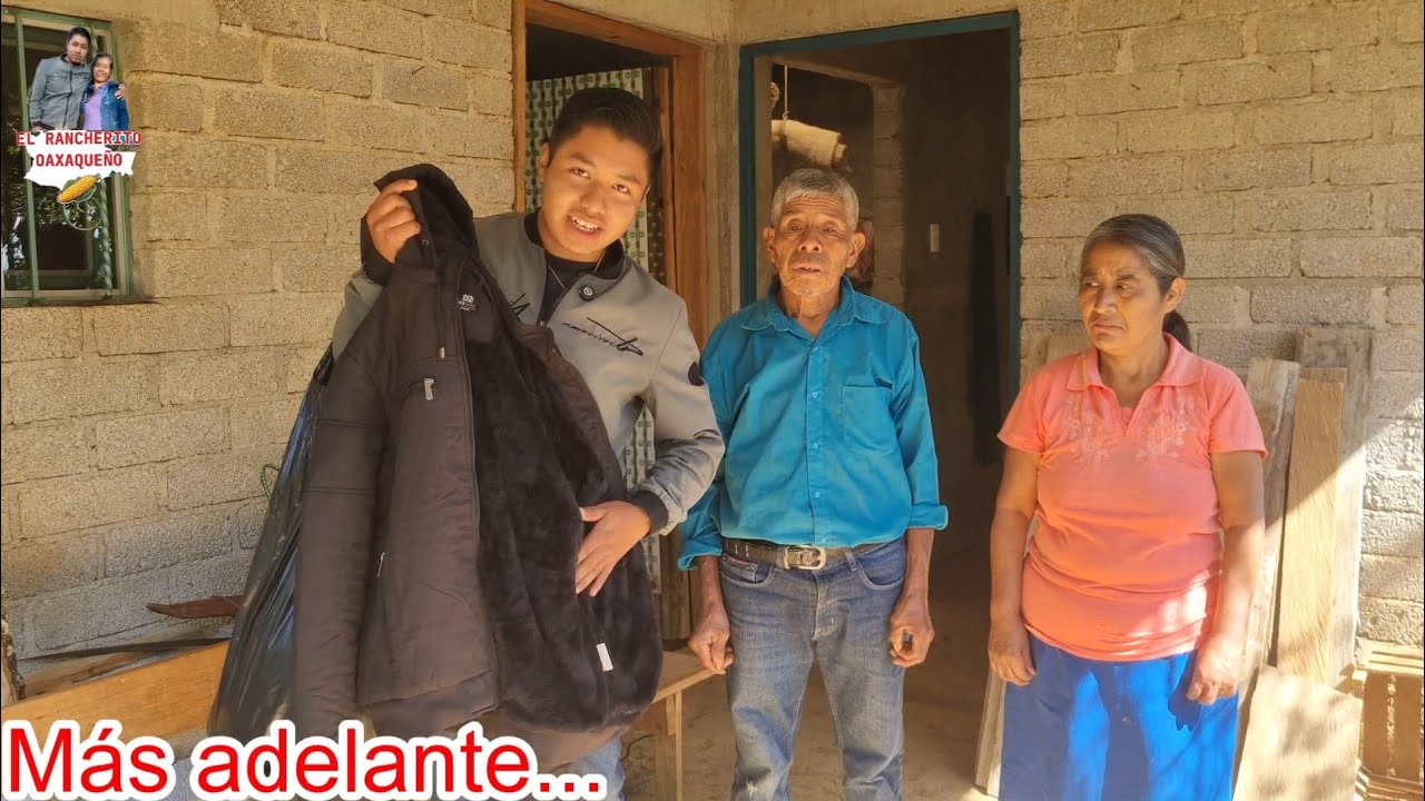 Les regalo unas bonitas chamarras a mis abuelitos para esta Navidad 🎄