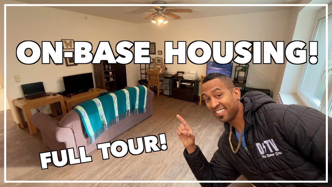 Living on Base in Grafenwoehr Stairwell Housing (FULL Tour) Bavaria, Germany