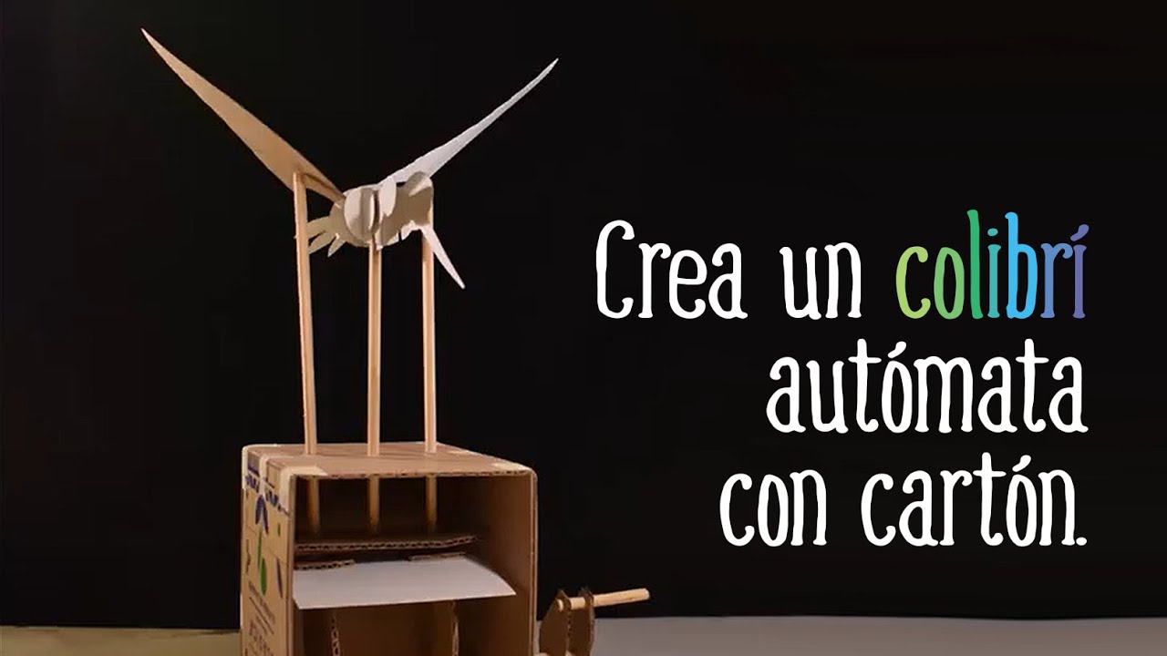 Crea un colibrí autómata