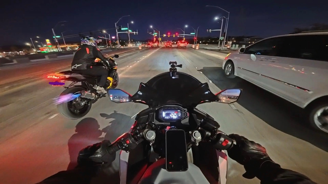 Cycle Gear Bike Night Day Ride With Me by N1nja500_ct/Episode 38/Nevada/Kawasaki Ninja 500 [4K]