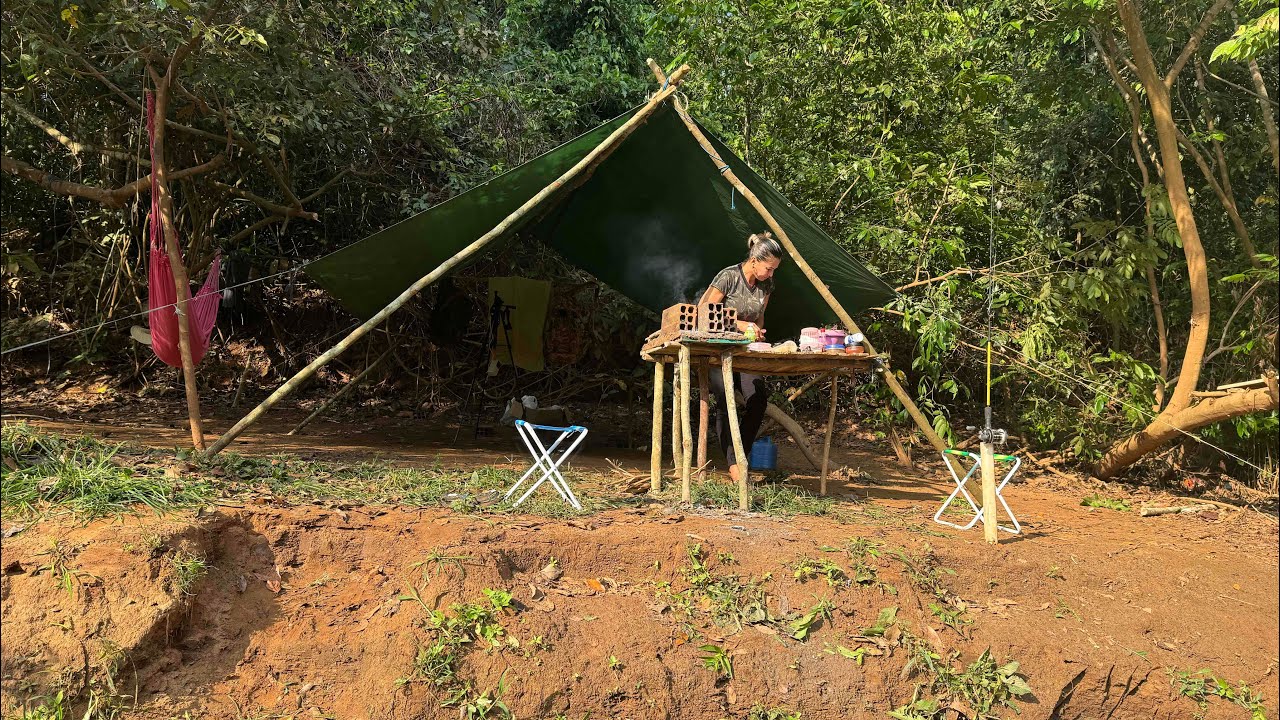 ACAMPAMENTO no Rio BRANCO ALTA FLORESTA PESCARIA com muito peixes pesqueiro do cafezinho