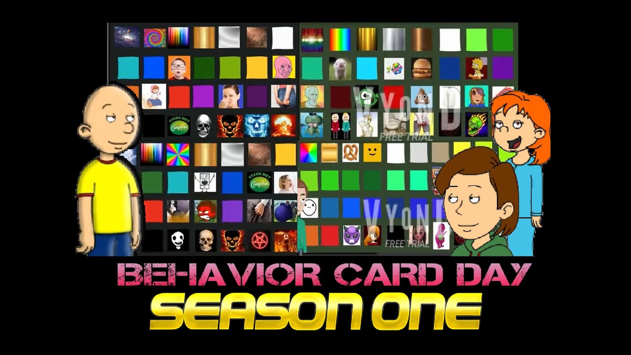Ultimate Behavior Card Day (SEASON 1)