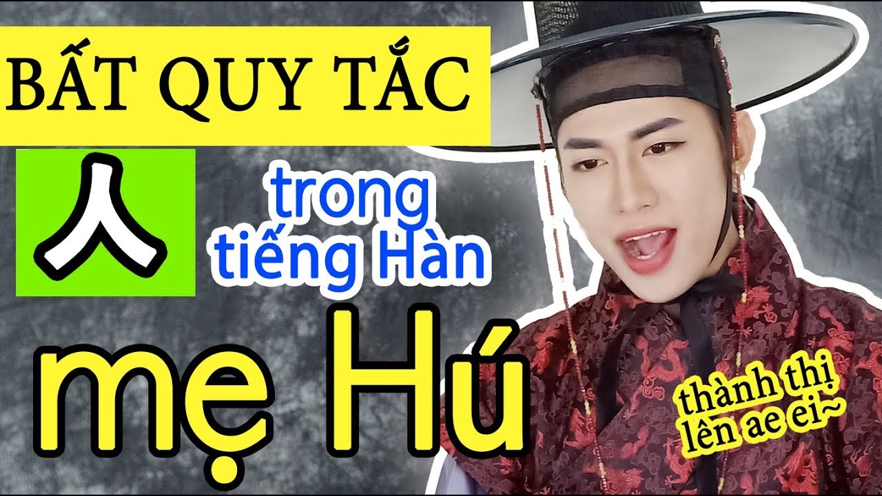 Bất quy tắc ㅅ trong tiếng Hàn - mẹ Hú 