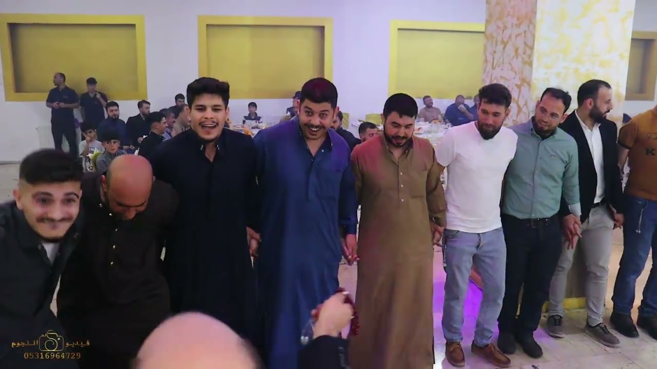 حفلة ال احمدية عشيرة البوشعبان حفل زفاف العريس حسن مصطفى أحمدية فرقة سعدالدين #4k