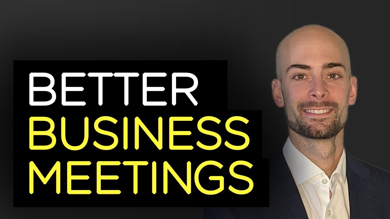 How to Run Better Business Meetings: Meeting Advice from Former Management Consultant