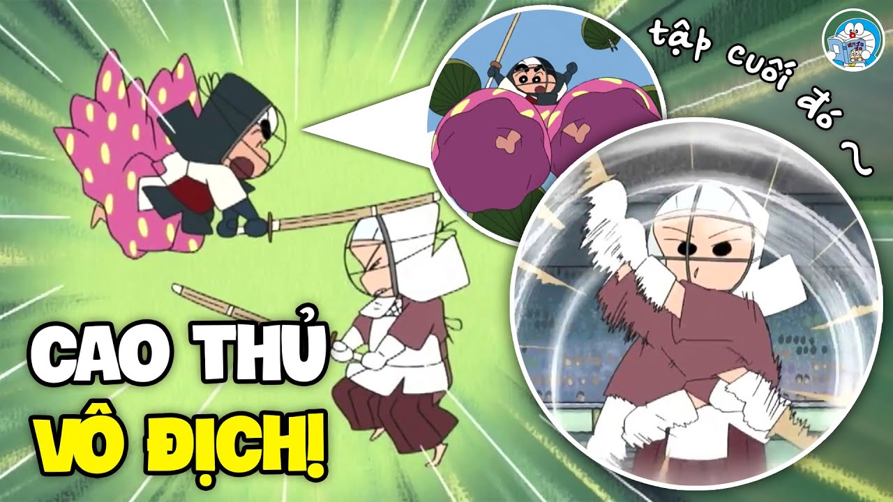 Shin Đặc Biệt: Tập Cuối!!! Cuộc Thi Kiếm Đạo Sĩ Mạnh Nhất Kasukabe | Shin Cậu Bé Bút Chì