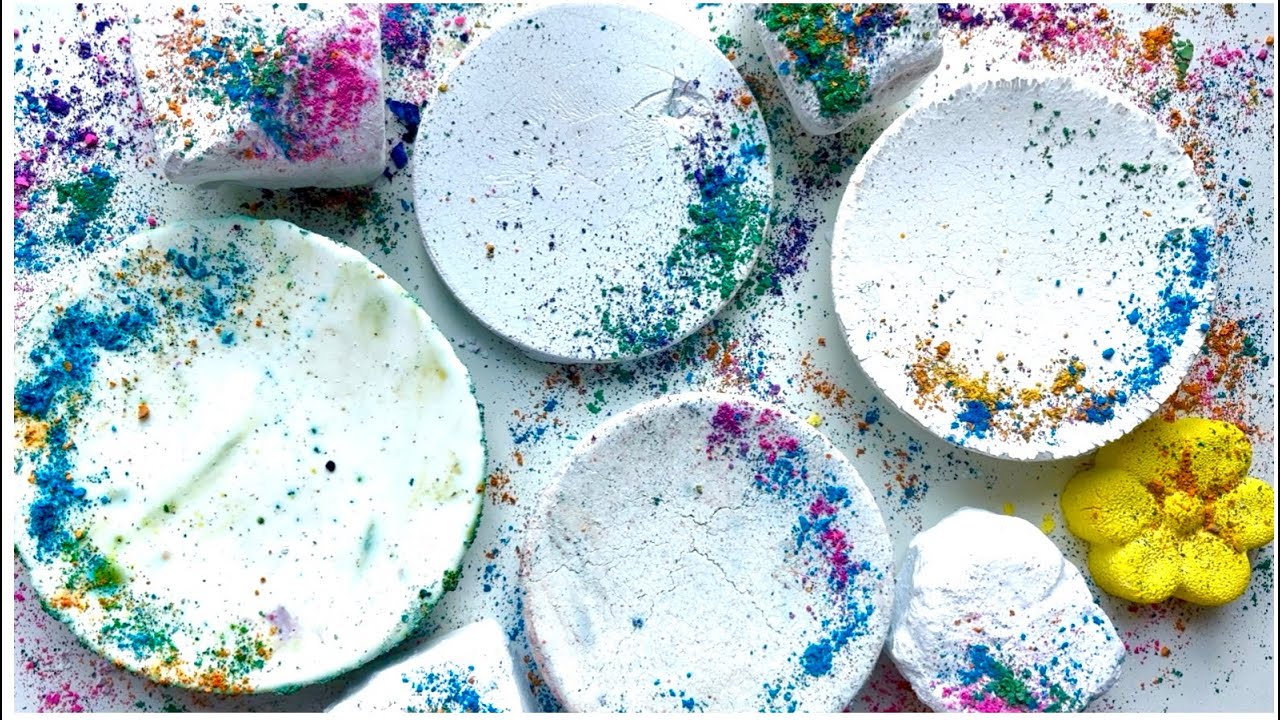 Starch Art Therapy for those who indulge. ASMR