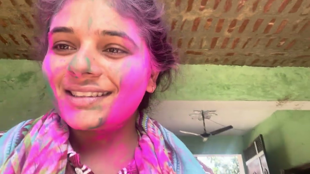 Holi Special Vlog ❤️🌈 #trending #songs 
