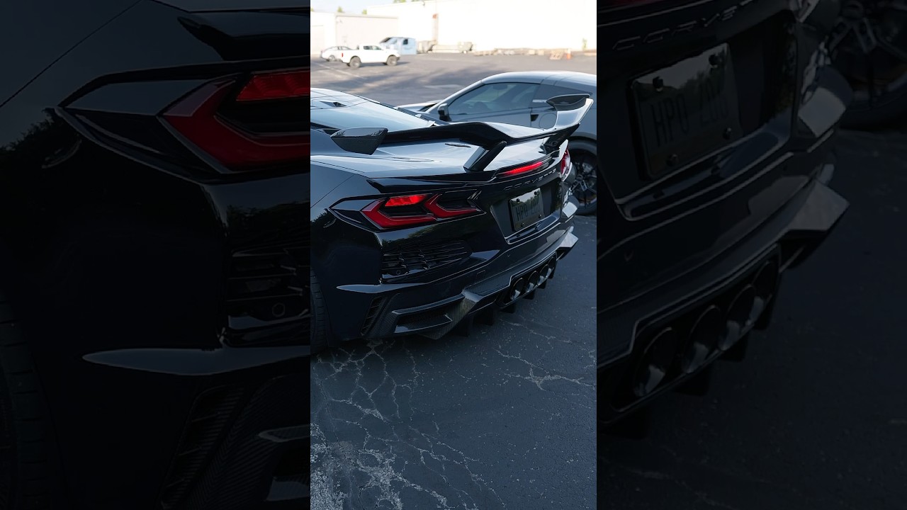The C8 Corvette Z06 sounds INSANE with AWE exhaust and sport cats! 🔥🔥🔥
