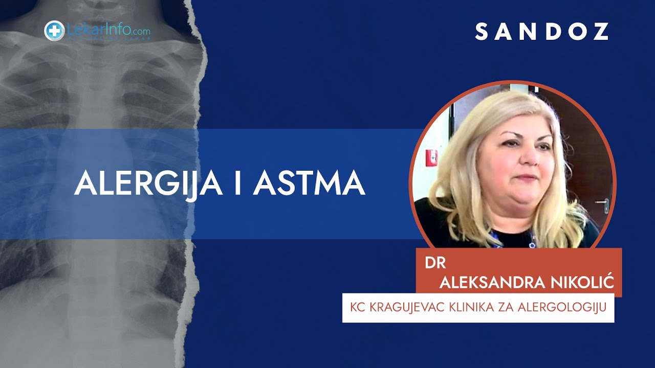 Dr Aleksandra Nikolić: Alergija i astma