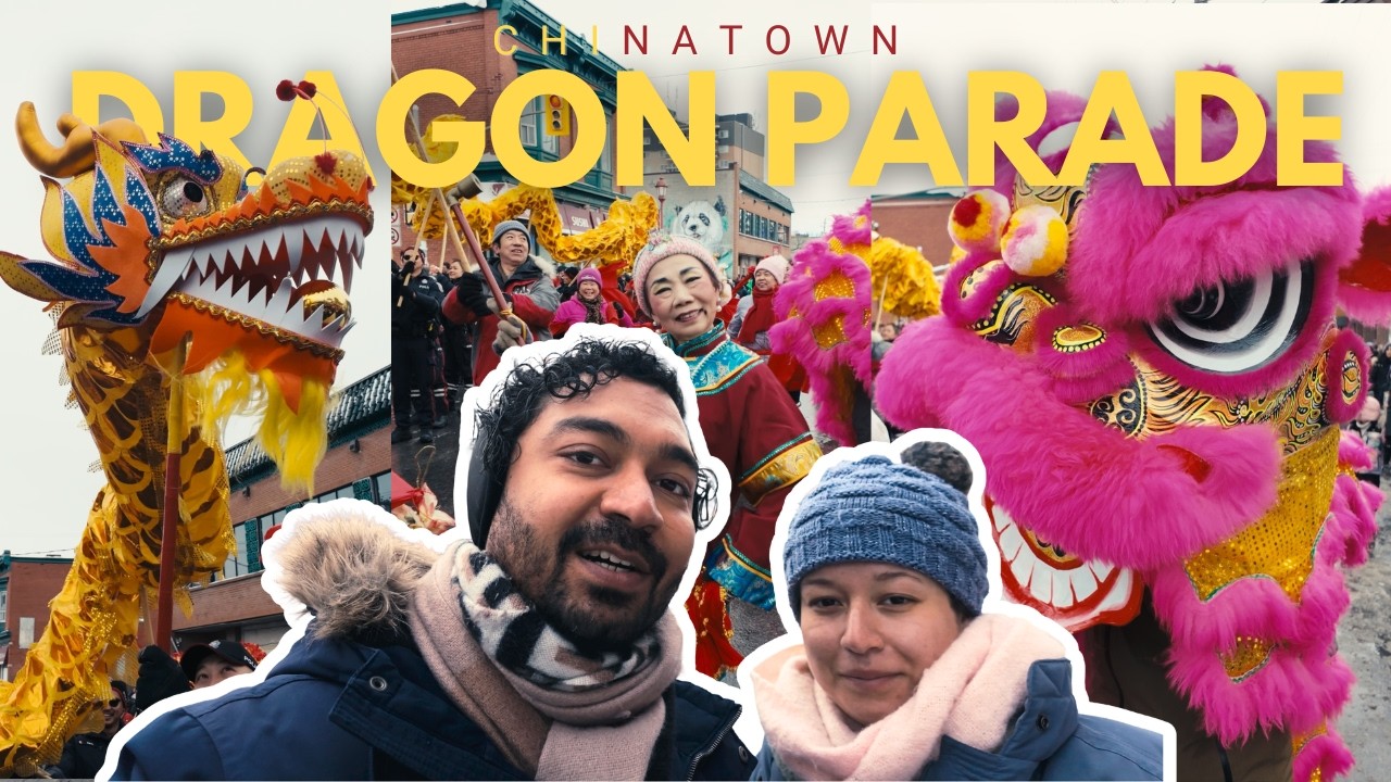 Lunar New Year in Ottawa’s Chinatown 🐉 | Dragon Parade & Festival Vlog