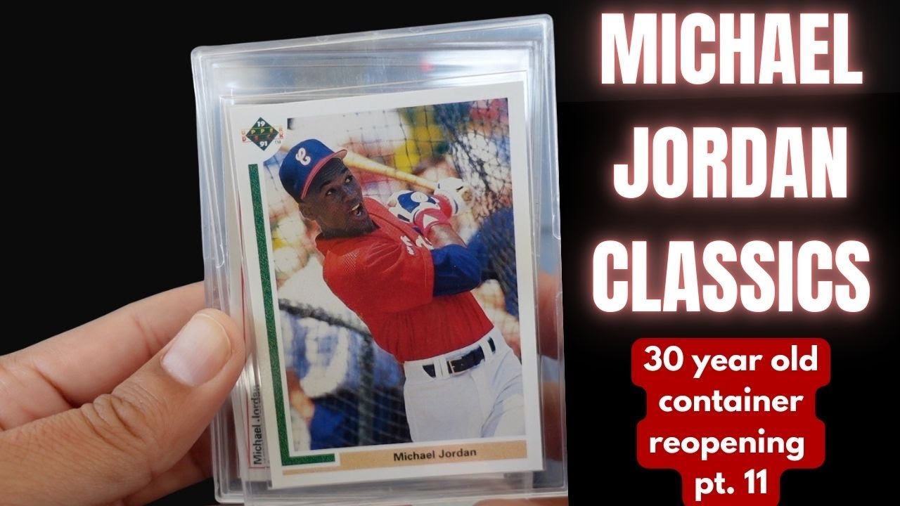 Michael Jordan 1991 SP1, 1994 Upper Deck Rookie Cards... and more (blue container reopening pt.11)