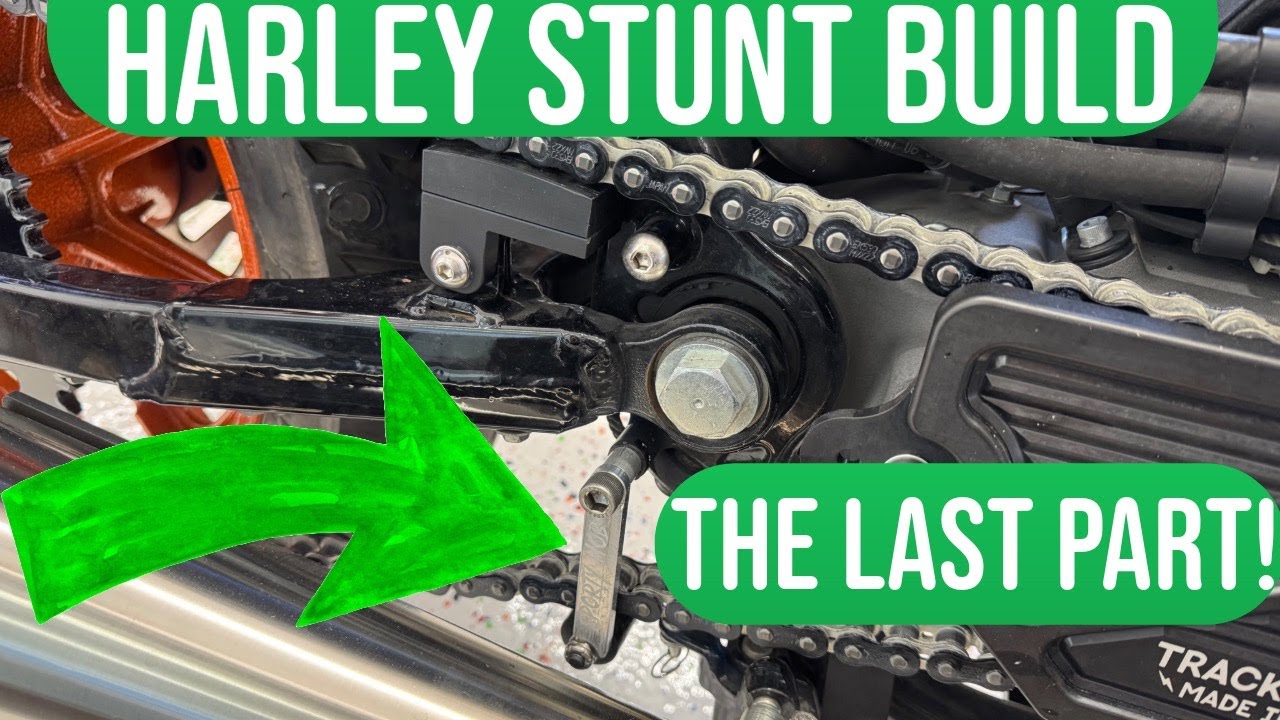 Harley Sportster Stunt Build Ready to Ride. Test Ride Gone Wrong.