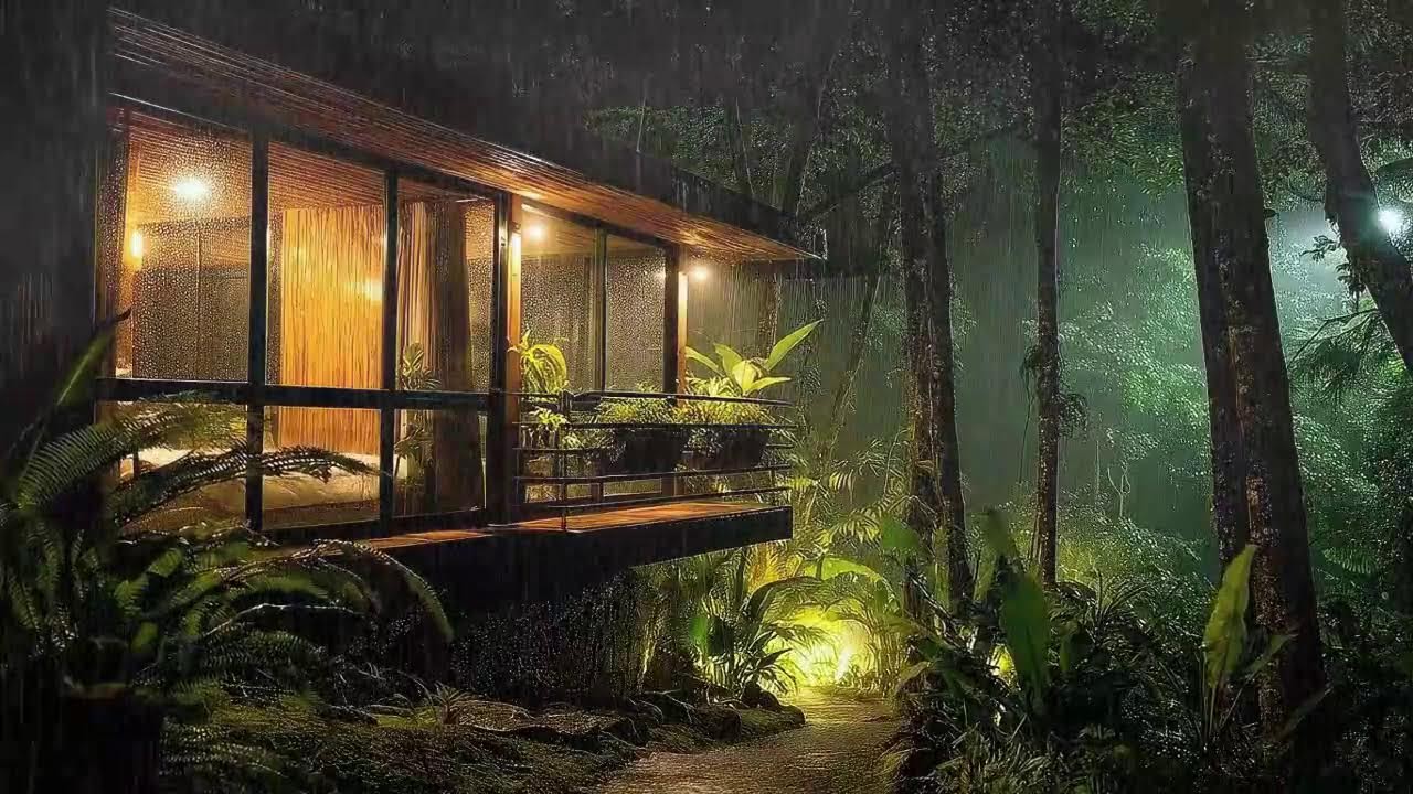 Trending Rain & Thunder Sleep Sounds - Beat Insomnia Naturally | Anxiety & Stress Relief
