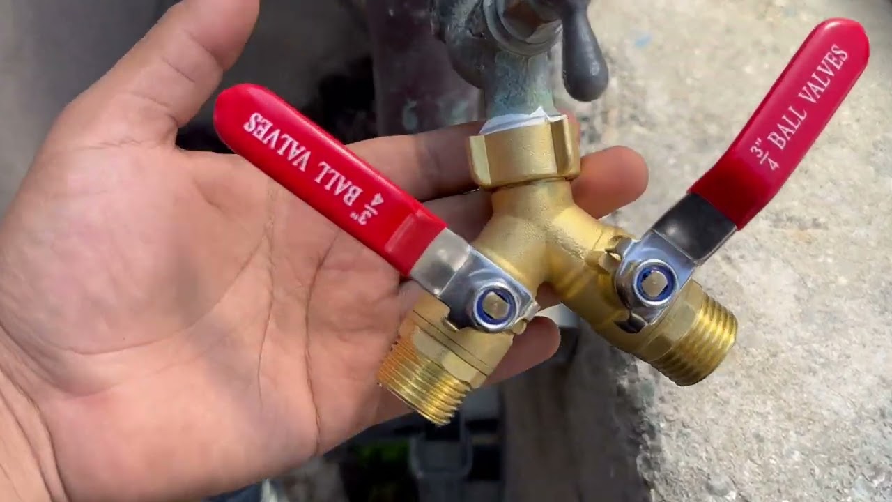 2 Way Garden Hose Splitter
