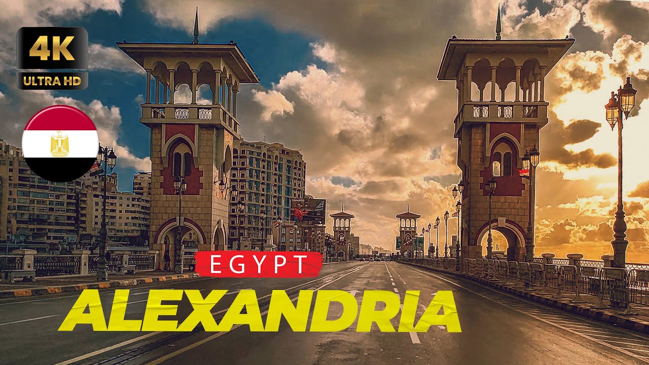 Alexandria , Egypt | Walking tour 4K