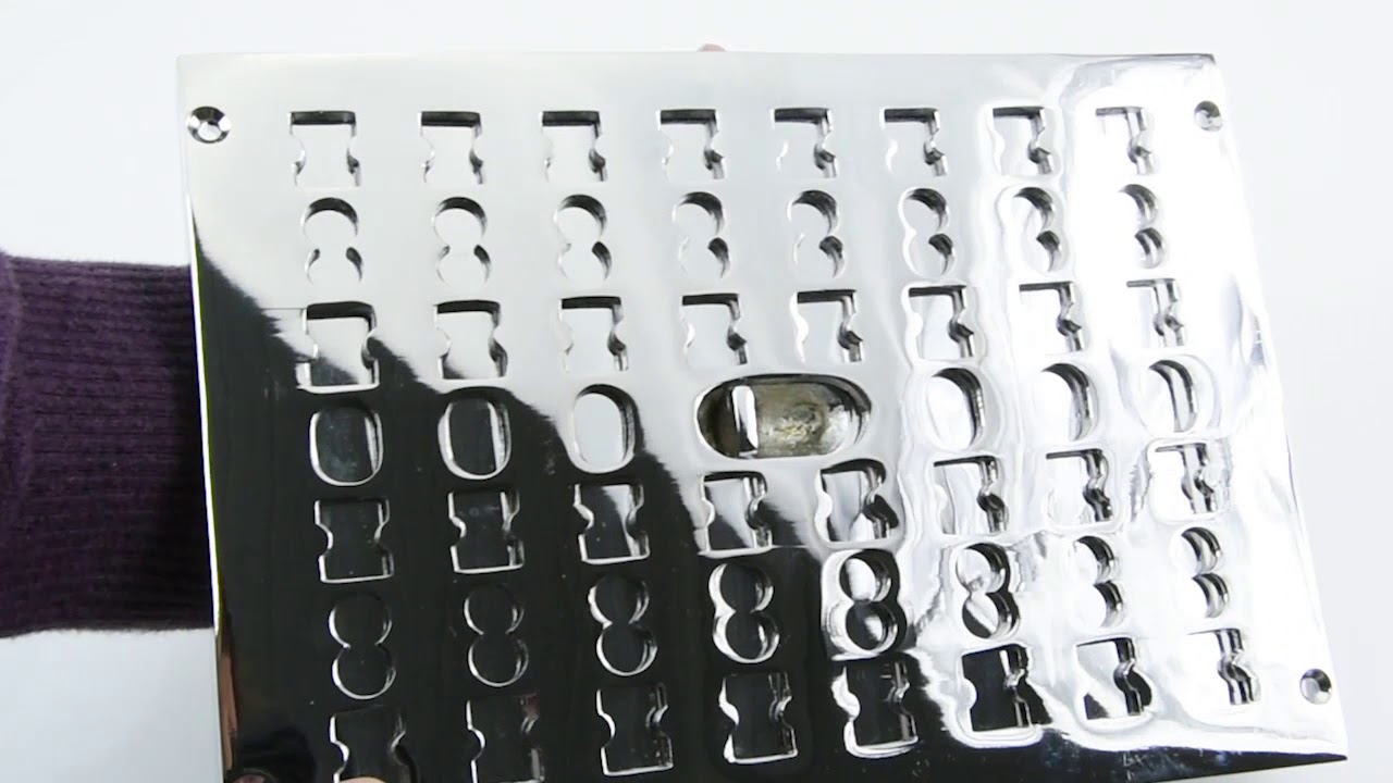 A4801 Chrome Hit and Miss Double Air Vent