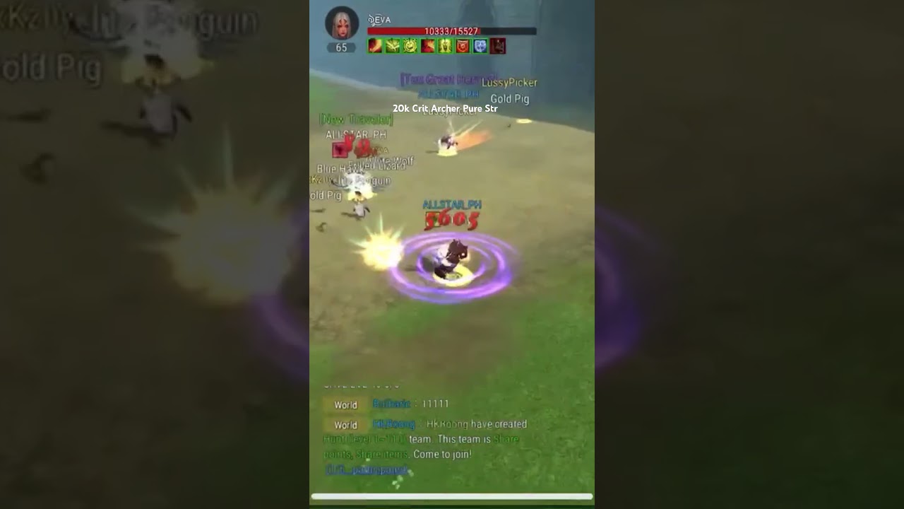 20k Crit Strong Bow - Silkroad Origin Mobile - Pure Str Bow