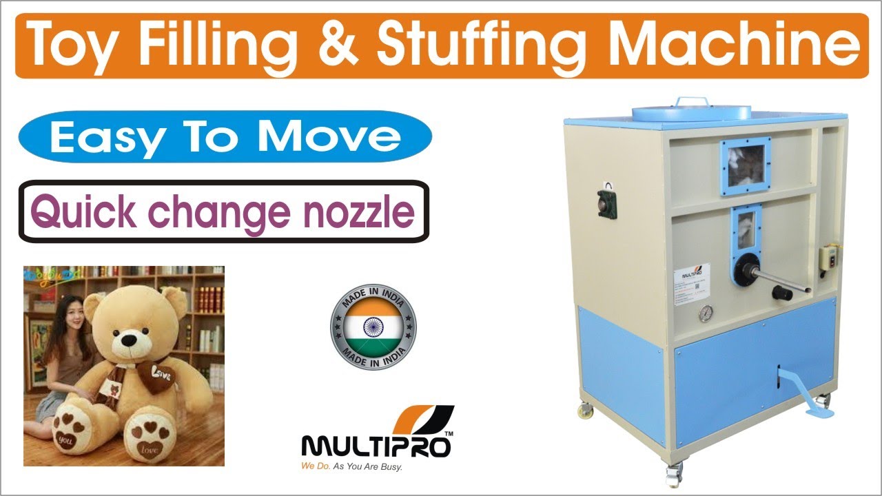 Single Station Toy filling machine by Multipro/Teddy Bear Machine/Toy Stuffing Machine