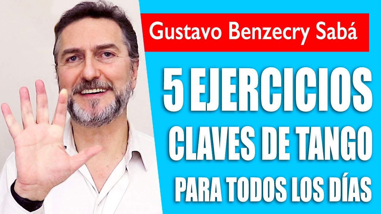 😀🖐5 EJERCICIOS CLAVES DE TANGO | Principiantes