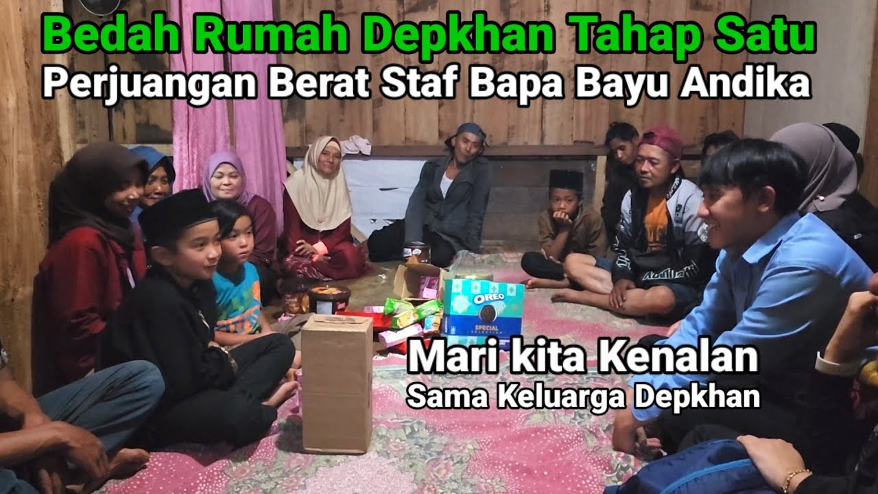 Perjuangan Berat Staf Bapak Bayu Andika Mengunjungi Keluarga Yang Tinggal Di Hutan