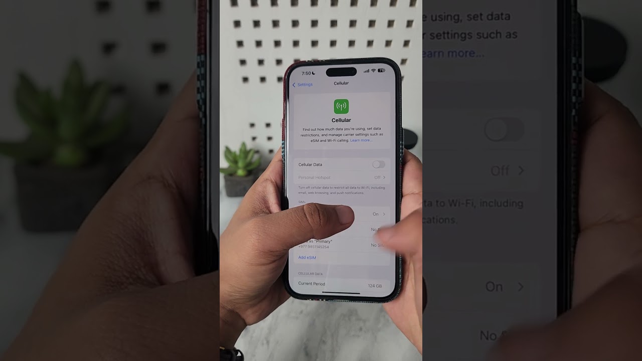 How to Add eSIM on iPhone !
