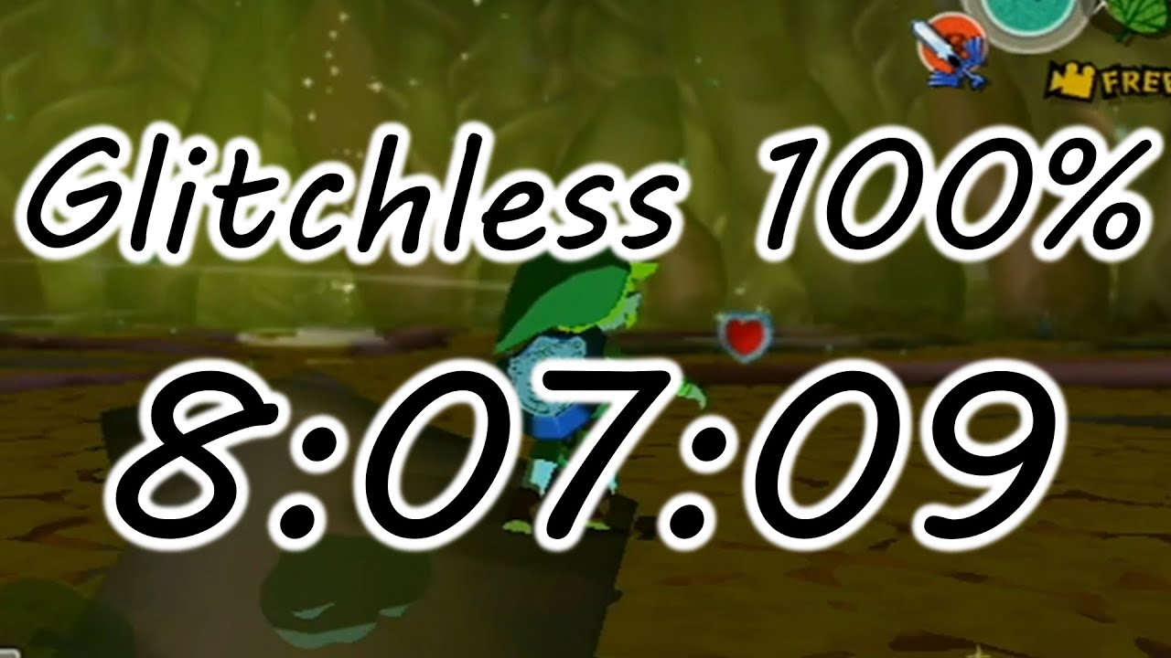 The Wind Waker Glitchless 100% Speedrun in 8:07:09 [World Record]