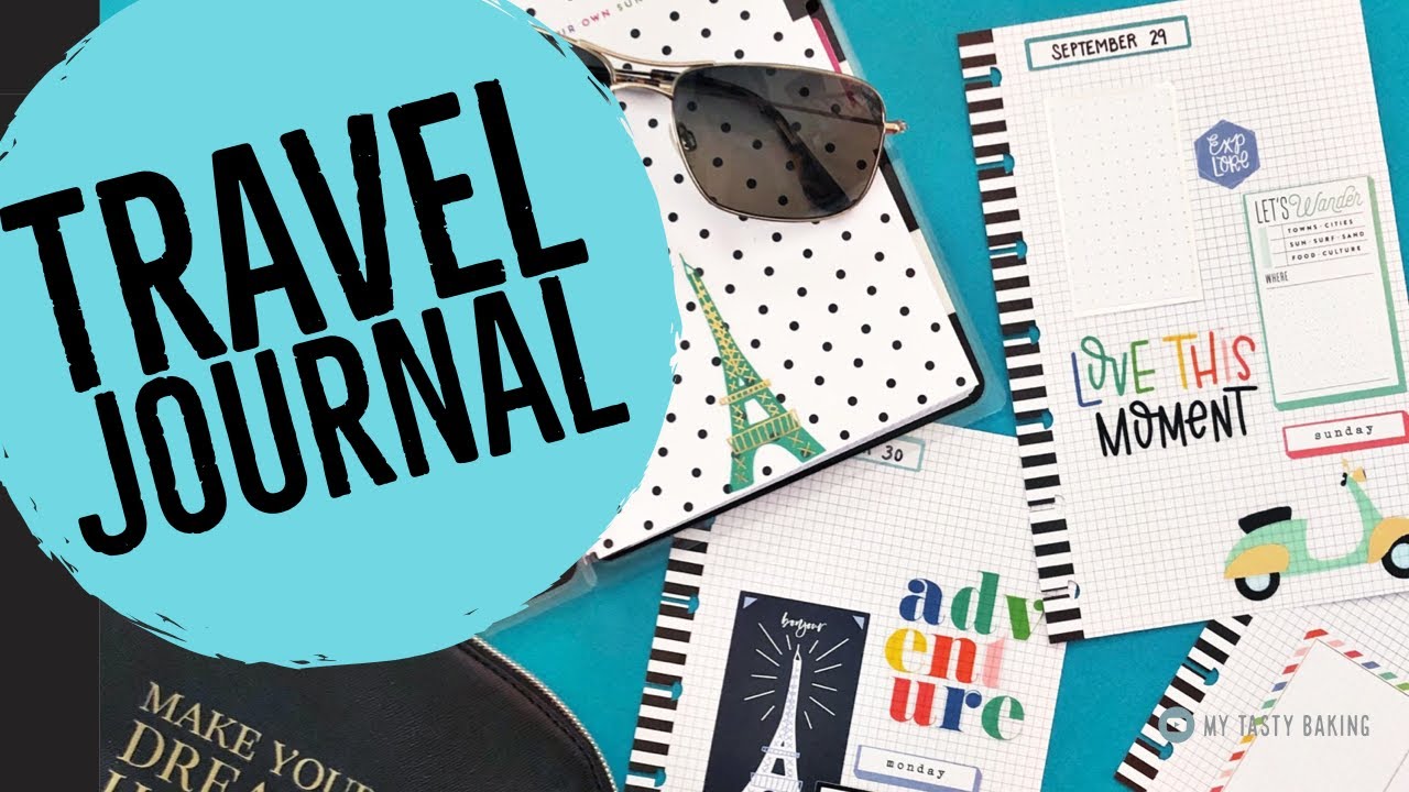 Turning a Mini Happy Notes into a Paris Travel Journal! // Vacation Plan with Me