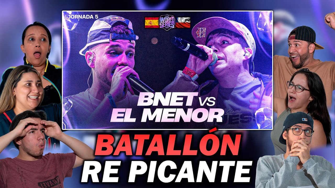 👀 ¡DEMASIADA TENSIÓN! - COLOMBIANOS REACCIONAN a EL MENOR vs BNET [FMS WORLD SERIES SUPERLIGA]
